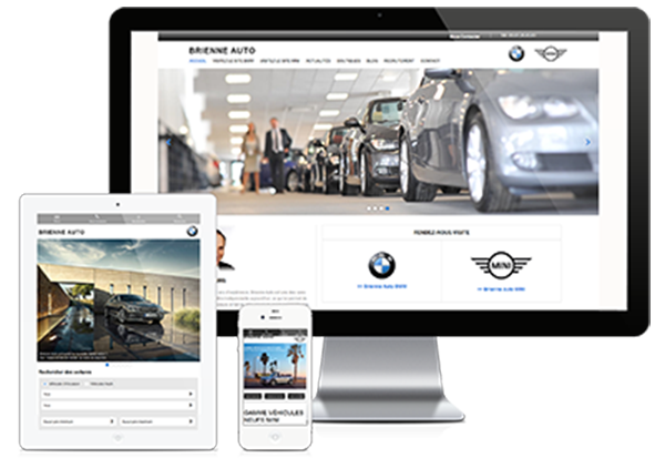 site web automobile