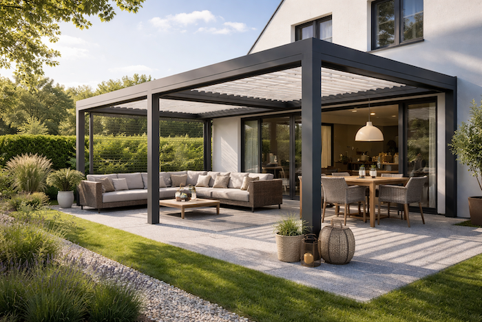 Pergola sur mesure : une solution élégante pour profiter de l’extérieur